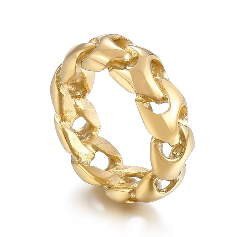 Futurist Curb Ring