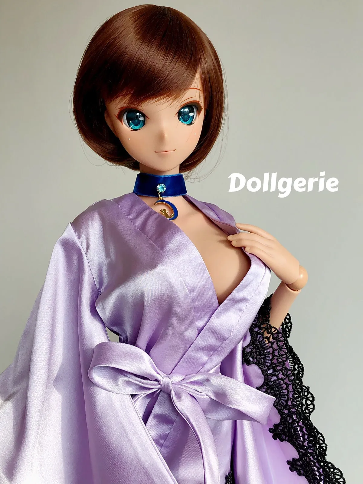 Purple Luxurious Kimono for Smartdoll /DD /SD13
